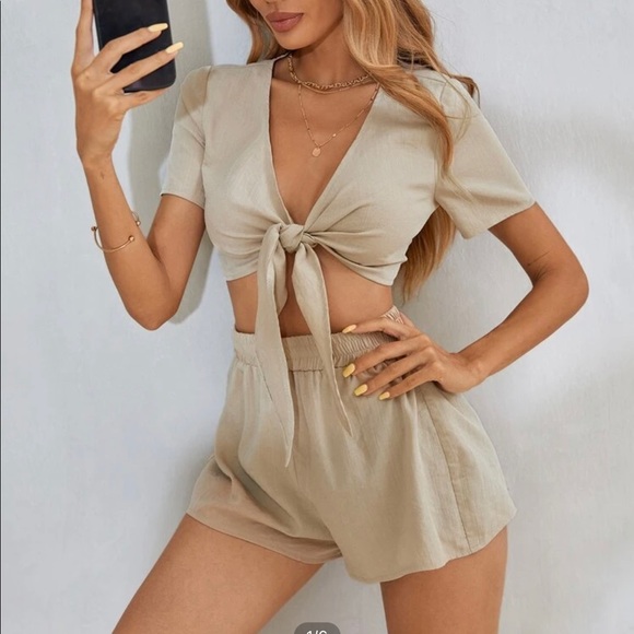 2pc short set